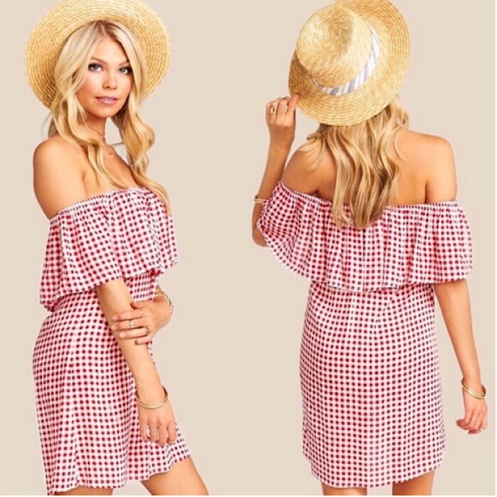 🆕 SMYM • Can Can Dress, Cherry Pie Gingham - XS - Picture 3 of 7